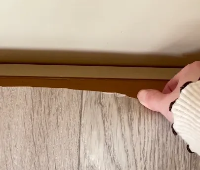 ガタガタのフロアマット