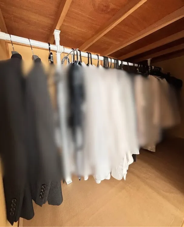 山善 押入れハンガーラック