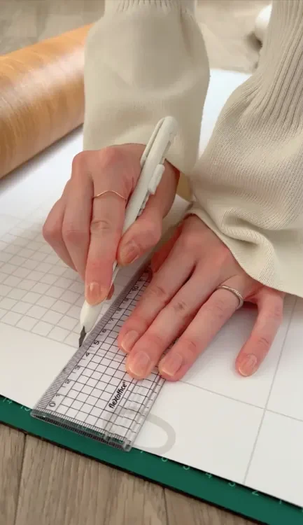 リメイクシートの貼り方