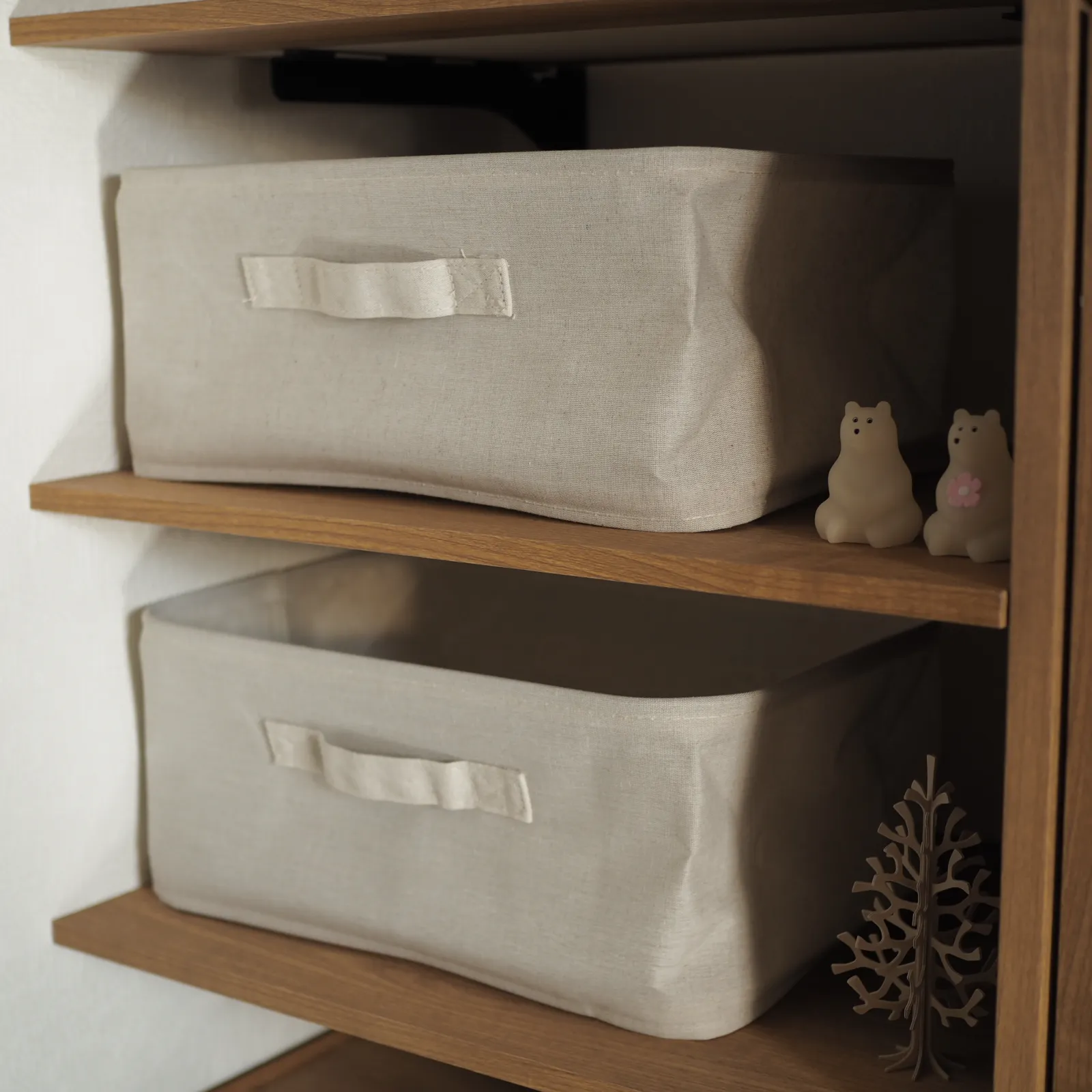 無印良品 ポリエステル麻 ソフトボックス