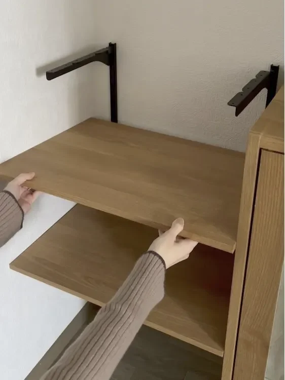 自由に棚をつくれる
