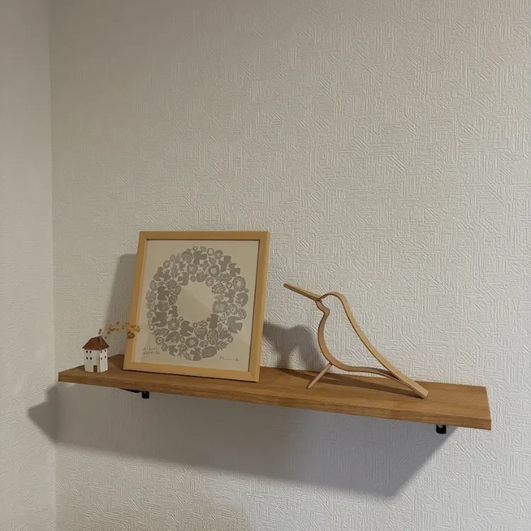 ウォールシェルフDIY