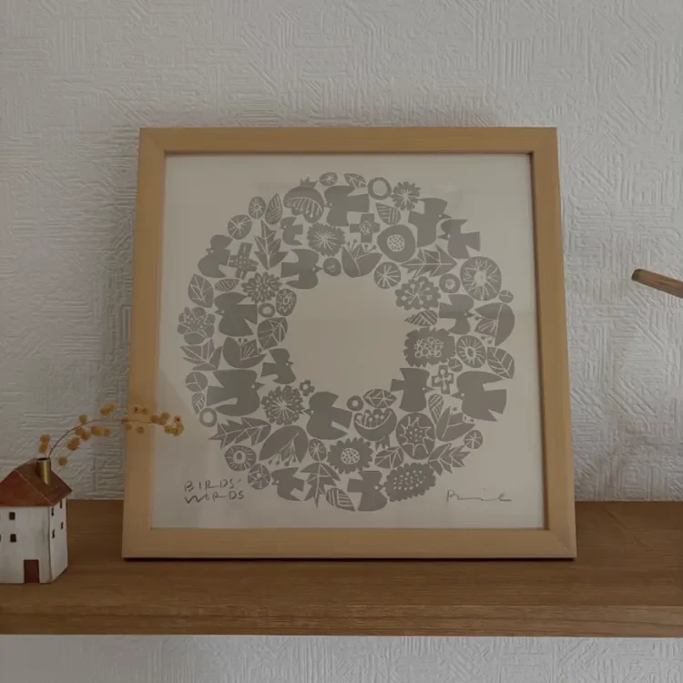 バーズワーズ シルクスクリーン